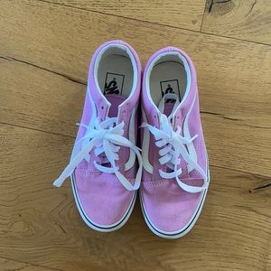 Lilac Vans Size 7